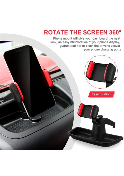 Jk Telefon Tutucu Cep Telefonu Montaj Iç Aksesuarları Jeep Wrangler Jk Jku 2011-2017 Siyah (Yurt Dışından) indirimleri