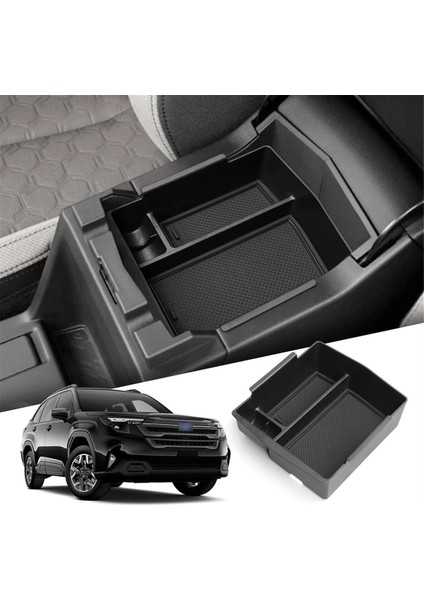 Subaru Forester 2024 2025 Otomobil Iç Aksesuarlar Merkez Konsol Depolama Tepsisi (Yurt Dışından) indirimleri