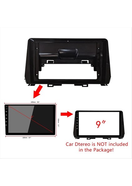 Kia Picanto Için 9 Inç Araba Radyosu Sabah 2021 Kurulum DVD Gps Mp5 Fasya Panel Çerçeve Çizgi Montaj Kiti (Yurt Dışından) modelleri