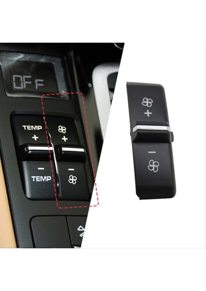 Ön Arka Konsol Hava Havalandırma Sıcaklığı Havalandırma Porsche Cayenne Panamera Macan A/c Düğmesi Anahtar Kapaklarını Ayarlayın (Yurt Dışından) indirimleri