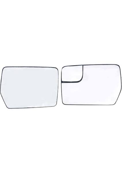 Ters Ayna Lensler Dikizli Ayna Lensleri Ford F150 Için Yansıtıcı Ayna Lensleri 2011-2014 BL3Z17K707D 4L3Z17K707AB (Yurt Dışından)