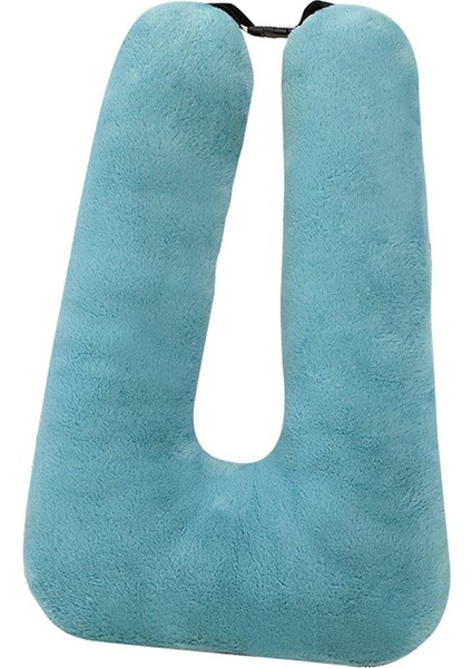 Seyahat Yastığı Çocuk Seyahat Yastığı Çok Fonksiyonlu Araç U Şeketli Yastık Arka Koltuk Kafaları ve Vücudu (Yeşil) (Yurt Dışından)