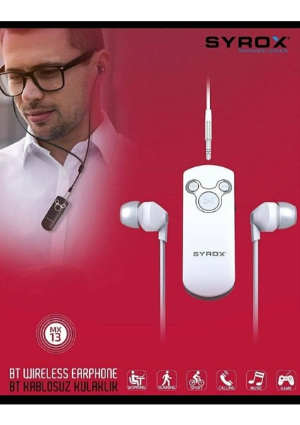 Ayılmaz Bt Kablosuz Kulaklık