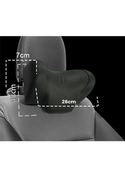 Araba Pvc Çok Fonksiyonlu Başlık Ayarlanabilir Yukarı ve Aşağı Yastık Boyun Yastığı (Yurt Dışından) fırsatları