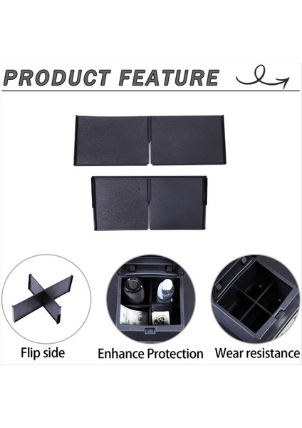 Toyota Tacoma 2024 Koltuk Alanı Ekle Bölme Depolama Aksesuarları Için Orta Konsol Bölücü Organizatör (Yurt Dışından) fırsatları