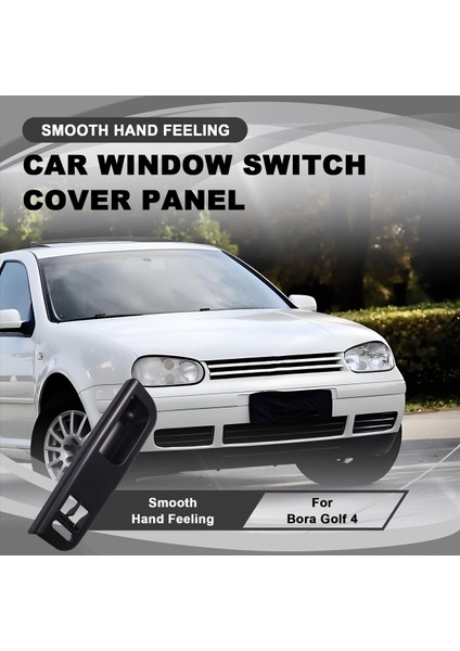 Lhd Araba Pencere Anahtarı Kapak Paneli Kapı Çekme Tutma Tutucu Volkswagon Bora Golf 4 1999-2004 Siyah (Yurt Dışından) fırsatları