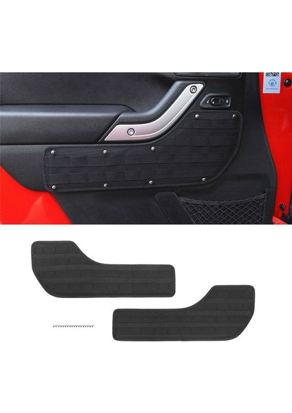Jeep Wrangler Jk Için Araba Ön Kapı Organizatör Depolama Asma Tahtası Paneli 2011-2017 Iç Aksesuarlar (Yurt Dışından) fiyatları
