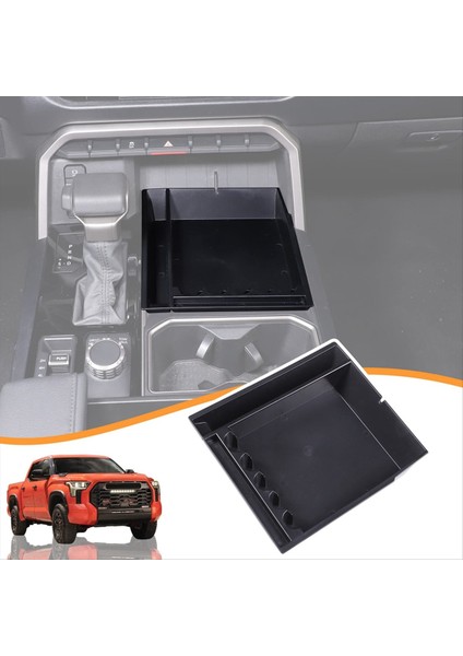 Toyota Tundra 2022 2023 Otomobil Merkezi Konsol Dişli Vites Saklama Kutusu Organizatör Tepsi Aksesuarları (Yurt Dışından) modelleri