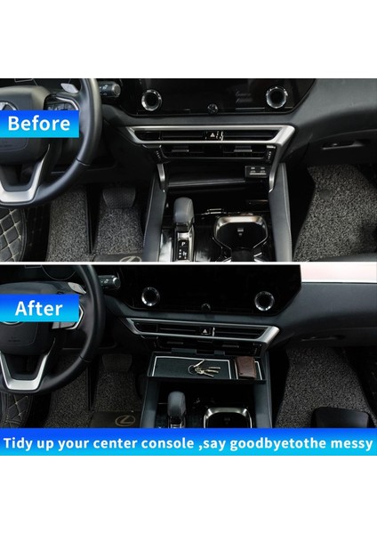 Merkez Konsol Organizatör Gösterge Tablosu Lexus Rx RX350 RX350H RX450H RX500H 2023 2024 Aksesuarlar Için (Yurt Dışından) fırsatları