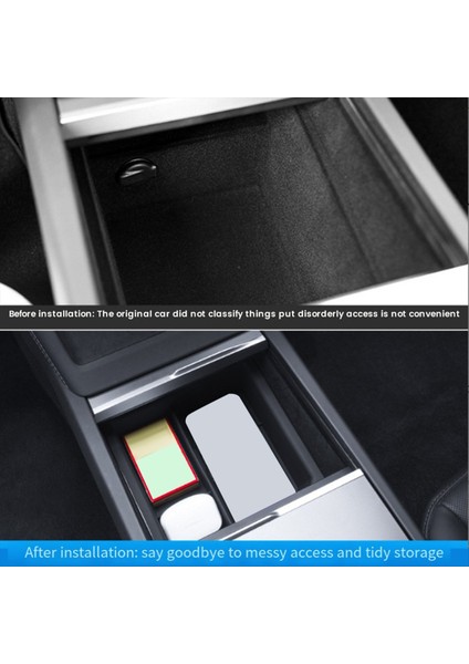 Tesla Model 3 Highland 2024 Organizatör Kutusu Silika Jel Iç Aksesuarlar (Yurt Dışından) fiyatları