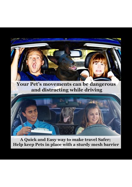 5x 3 Katmanlı Araba Örgüsü Uzanabilir Koltuk Arka Çanta Arka Koltuk Evcil Hayvan Çocuklarının Bariyeri Kargo Dokusu Çanta Sahibi (Yurt Dışından) modelleri