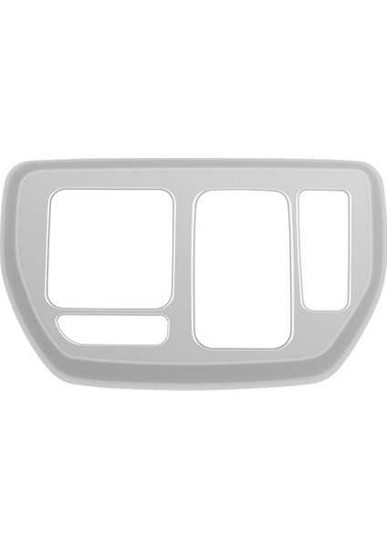 Honda Freed Hava Crosstar 2024 Dişli Vardiya Çerçevesi Için Rhd Araba Merkezi Dişli Vites Paneli Trim Kapak Çıkartmaları Gümüş (Yurt Dışından)