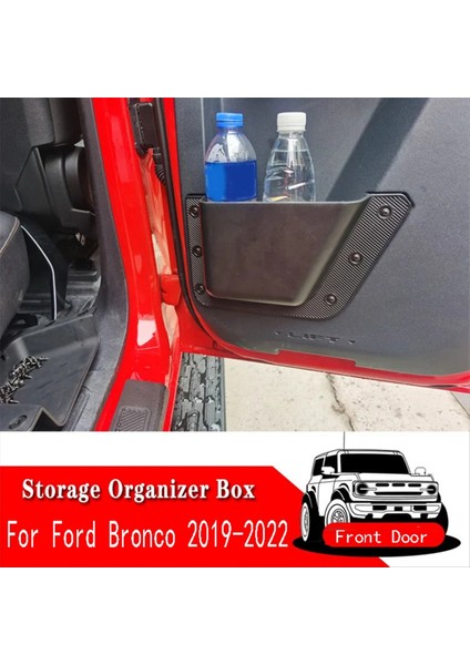 Ford Bronco Için Araba Aksesuarları 2019 2022 2/4 Kapı Ön Kapı Cep Saklama Kutusu Organizatör Tutma Tepsisi (Yurt Dışından) fırsatları