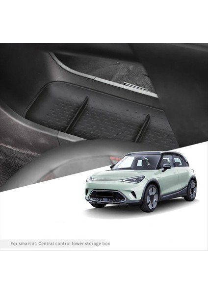 Mercedes-Benz Smart Için 1 2022 2023 Merkez Konsol Alt Organizatör Saklama Kutusu Tepsi Aksesuarları Tpe (Yurt Dışından) modelleri