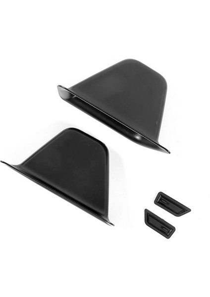 Kapı Tarafı Saklama Kutusu Rivian R1T/R1S Aksesuarları Için Kapı Tepsisi Organizatör Ikincil Saklama Kutusu - 2 Pcs Siyah (Yurt Dışından)