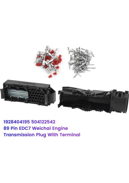 89 Pin Edc7 Common Rail Eco Connector Pc Tahtası Soketi Weichai Motor Şanzıman Fiş Terminal 1928404195 (Yurt Dışından) indirimleri