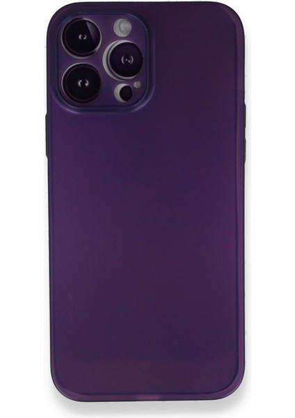 Iphone 14 Pro Kılıf Pp Ultra Ince Kapak - Mor