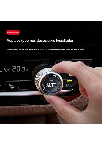 Araç Hacim Kontrol Düğmesi Düğmesi Değiştirme Kristal Iç Bmw 1234SERIES F20/F21/F22/F23/F30/F35/GT/F31/F34/F32 (Yurt Dışından) modelleri