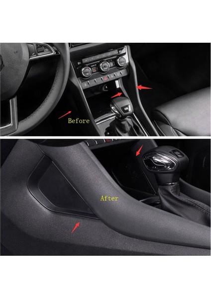 Araba Yan Merkez Kontrol Saklama Kutusu Alan Plakası Plastik Kapak Skoda Kodiaq Için Iç Aksesuarlar 2017-2022 (Yurt Dışından) fırsatları