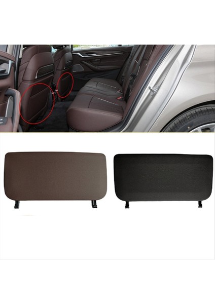 Araba Koltuğu Arka Panel Backrest Depolama Cep Kapağı Bmw 5 6 7 Serisi G30 G38 2018-2023 G12 G32 Mocha (Yurt Dışından) fırsatları