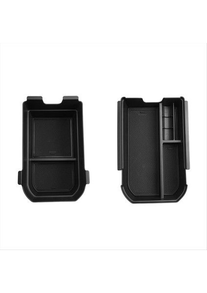 Toyota Land Cruiser Için 250 Prado LC250 2024 Merkez Konsol Organizatör Çift Katmanlı Kol Standı Saklama Kutusu Tepsi Aksesuarları (Yurt Dışından)