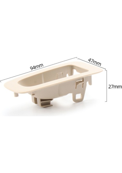 Mercedes Benz Glc W253 2016-2021 Bej Için Araç Park Freni Paneli El Freni Anahtarı Çerçevesi (Yurt Dışından) modelleri