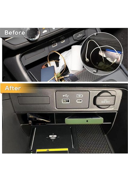 Honda Cr-V 2023 Crv Orta Konsol Organizatör Depolama Tepsi Aksesuarları Ekle Merkez Konsol Organizatörü (Yurt Dışından) indirimleri