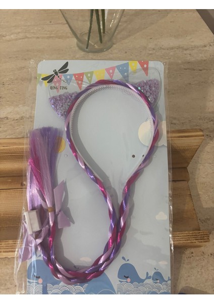 Işıklı Örgülü Kız Çocuk Taç fiyatları