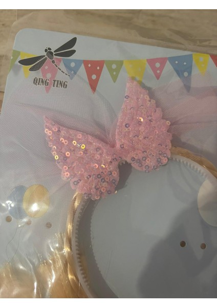 Işıklı Örgülü Kız Çocuk Taç modelleri