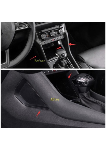 4x Araç Yan Kontrol Saklama Kutusu Alan Plakası Plastik Kapak Skoda Kodiaq Için Iç Aksesuarlar 2017-2022 (Yurt Dışından) fırsatları