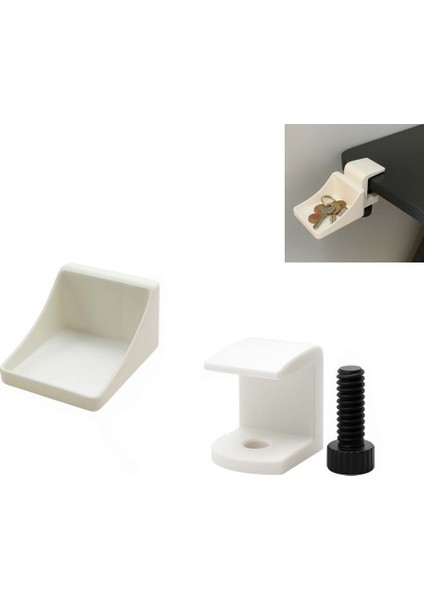 Özel 3D Baskı Küçük Tepsi Modüler Masa Düzenleyici Ataş, Para, Anahtarlık, Cüzdan Vb. Için Tak Çıkar Düzenleyici Küçük Tepsi (Ebat: 7,9 cm x 6 cm x 5 Cm)