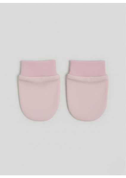 %100 Pamuklu 2'li Eldiven Seti - Pembe / Kalpli fiyatları