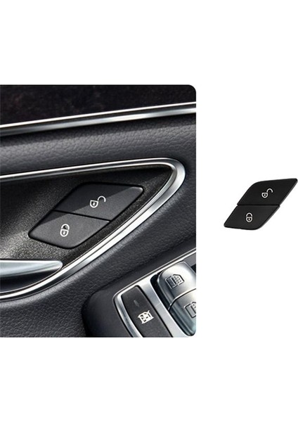 Araba Ön Kapı Kilit Anahtarı Düğmesi Kilit Anahtarı Mercedes Benz W222 S Sınıf S300 S320 S350 S400 2014-2020 (Yurt Dışından) modelleri