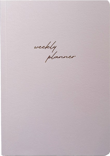 Weekly Planner • Haftalık Planlayıcı Defter fiyatları