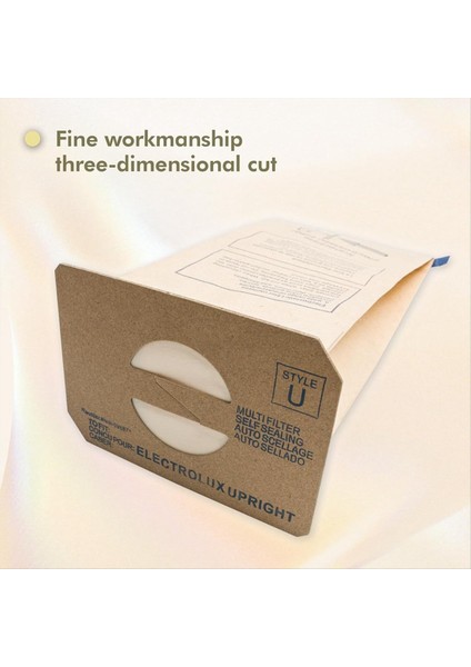 Discovery Için Electrolux Dik Stil U ve Aerus Elektrikli Süpürgeler Için 24&#39 Lü Yedek Mikro Filtrasyonlu Vakum Torbaları (Yurt Dışından) modelleri