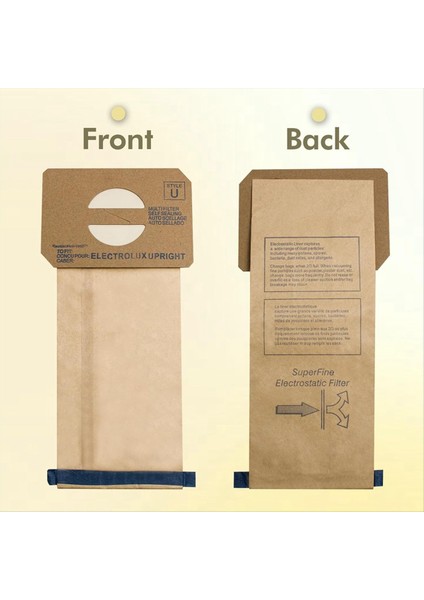Discovery Için Electrolux Dik Stil U ve Aerus Elektrikli Süpürgeler Için 24&#39 Lü Yedek Mikro Filtrasyonlu Vakum Torbaları (Yurt Dışından) indirimleri