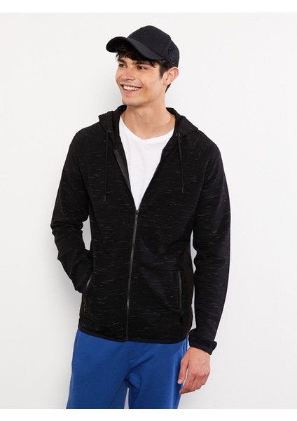 Yeni Sezon Kapüşonlu Uzun Kollu Erkek Spor Hırka