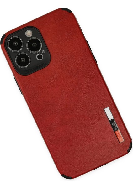 Iphone 13 Pro Kılıf Loop Deri Silikon - Kırmızı modelleri