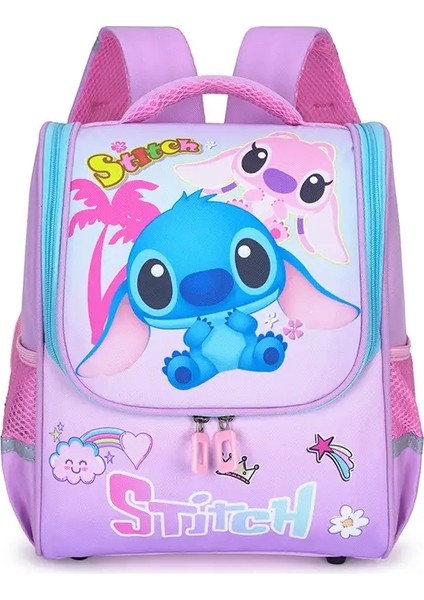 Disney Yeni Karikatür Stilt Anaokulu Çocuk Sırt Çantası Karikatür Ilköğretim Çantası 3-8 Yaşındaki Erkek Kız Kız Sırt Çantası Renk: D (Yurt Dışından)
