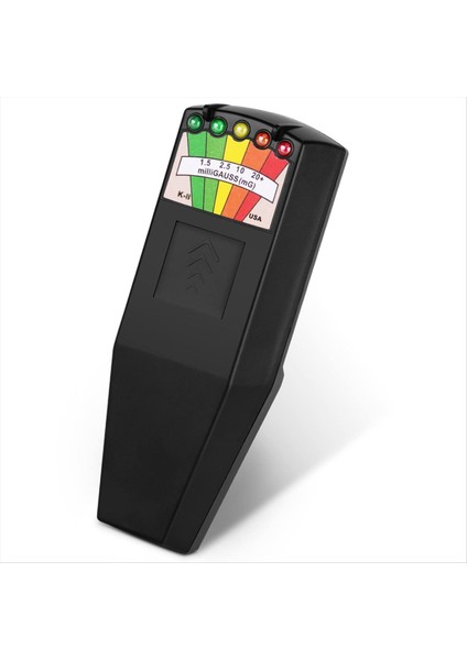 Elektromanyetik Alan Radyasyon Test Cihazı Hayaletleri Yakalama Paranormal Ekipman Dedektörü 5 LED Gauss Emf Metre A (Yurt Dışından)