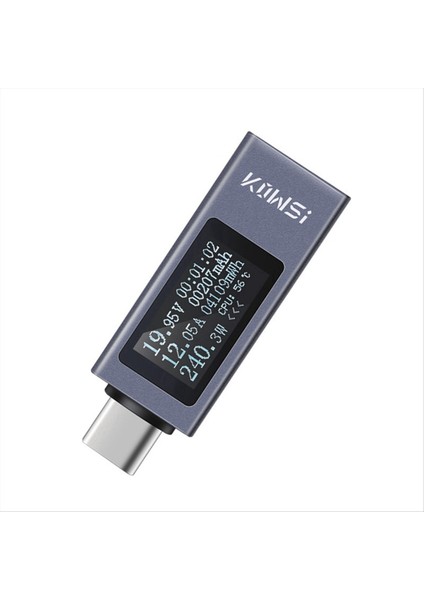 Kowsi 11 In 1 Tip-C Test Cihazı Dc Dijital Voltmetre Amperimetro Akım Voltaj Ölçer Amp Volt Ammetre Dedektörü (Yurt Dışından)