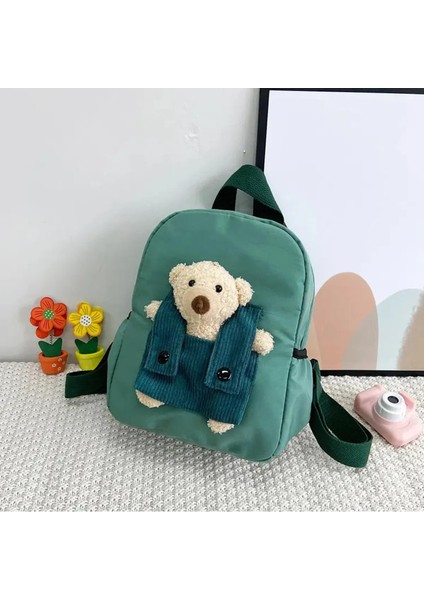 Kişiselleştirilmiş Özel Isim Işlemeli Yeni Doğan Mektup Kreş Bebek Küçük Ayı Sırt Çantası Okul Çocukları Çanta Hediyeleri Kızlar Renk: Isim Yok (Yurt Dışından)