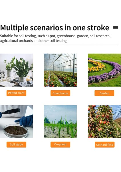 4 Bluetooth Ec/tds/cf Sıcaklık Ölçer ile 1 Toprak Test Cihazı Hidroponik Dikim Bahçesi Serası Için Toprak Detektörü (Yurt Dışından) modelleri