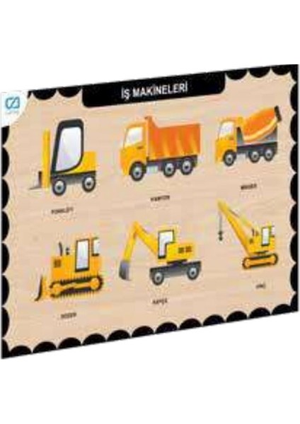 Ahşap Iş Makineleri Eğitici Set