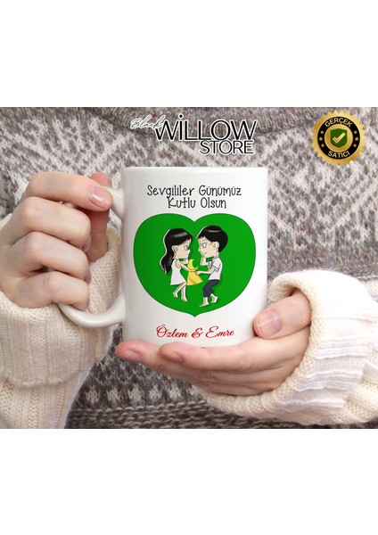 Sevgililer Günü,sevgiliye Özel,aşk,sevgi Porselen Kupa Bardak-95