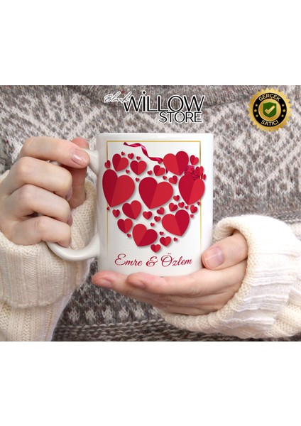 Sevgililer Günü,sevgiliye Özel,aşk,sevgi Porselen Kupa Bardak-98