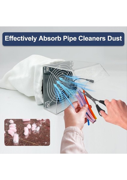 Boru Temizleyicileri El Sanatları Malzemeleri Için Toz Vakumu Enkazın ve Boru Temizleyicilerin Toplanması Ayarlanabilir Rüzgar Hızı Abd Tak (Yurt Dışından) fırsatları