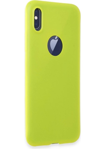 Iphone x Kılıf First Silikon - Parlak Sarı fiyatları