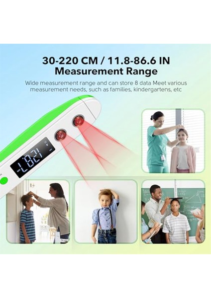 Ultrasonik Yükseklik Ölçüm Stadyometre - Çocuklar Için Yükseklik Ölçüm Büyüme Grafiği Ev Odası Dekoru Çocuklar (Yurt Dışından) indirimleri