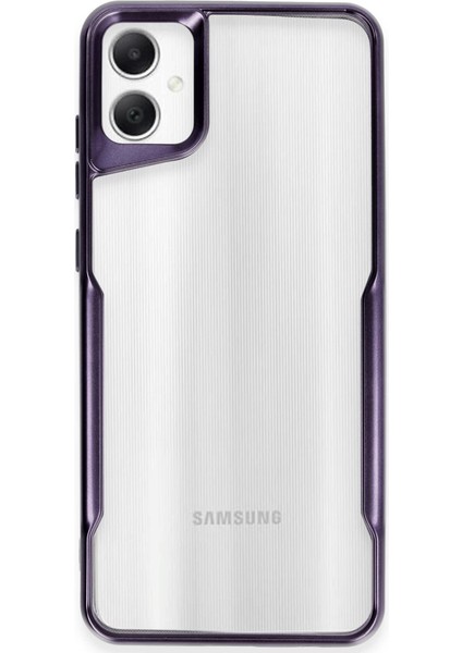 Samsung Galaxy A06 Kılıf Boyi Silikon Kapak - Derin Mor